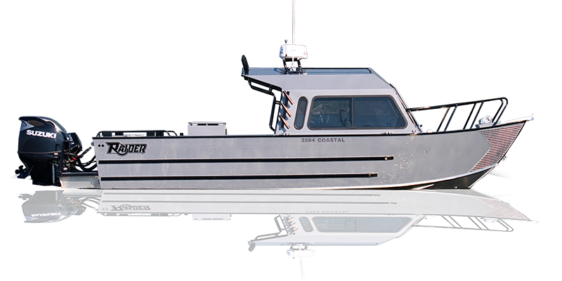 25 Coastal Raider Aluminum Boat Rental in Juneau, Alaska