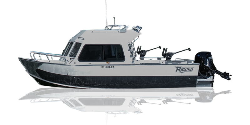 21 Delta Raider Aluminum Boat Rental in Juneau, Alaska